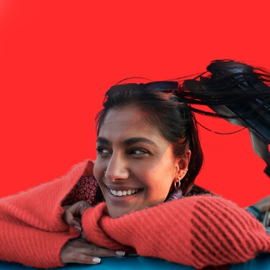 Γυναίκα σε αυτοκίνητο