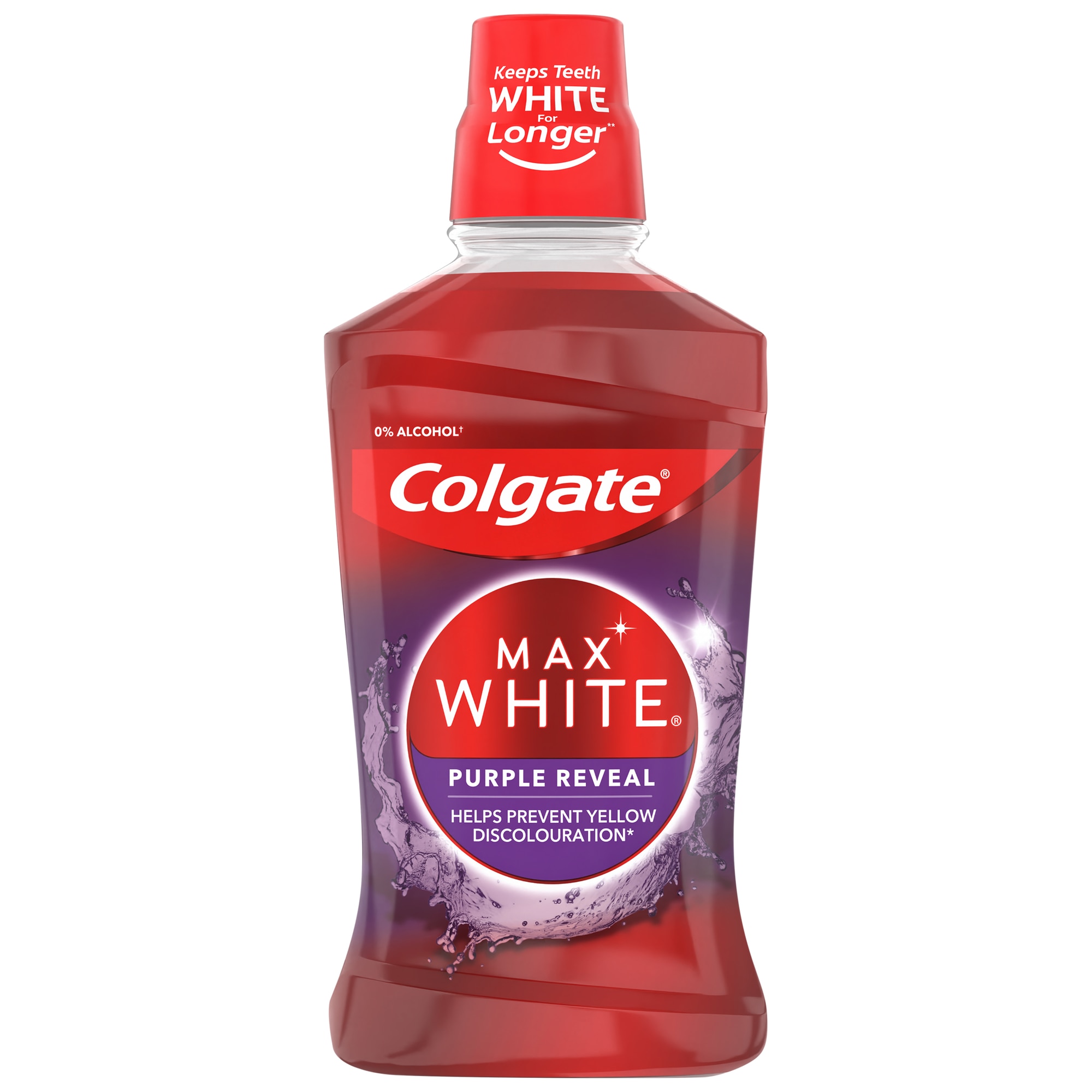 Στοματικό Διάλυμα Colgate Max White Purple 500ml