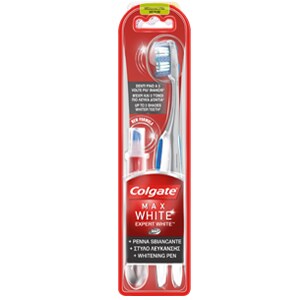 Οδοντόβουρτσα Και Στυλό Λεύκανσης Colgate® Max White Expert White