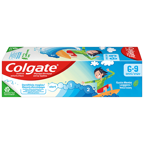 Colgate<sup>®</sup> ΠΑΙΔΙΚΗ ΟΔΟΝΤΟΚΡΕΜΑ 6-9 