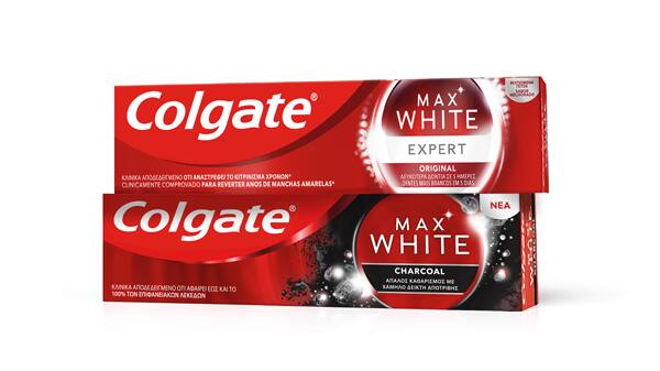 Colgate Max White Expert & Charcoal Colgate Max White Expert & Charcoal